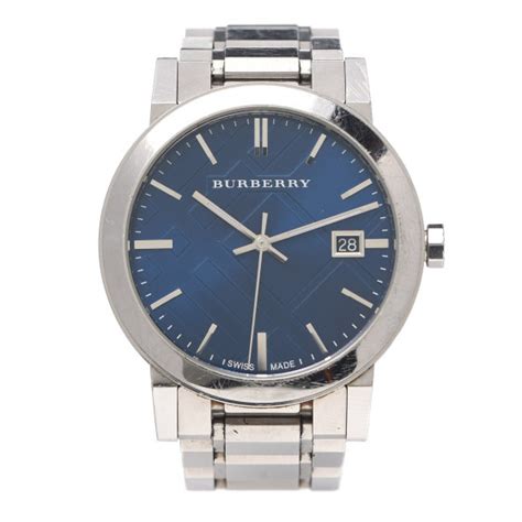 bu9031 burberry watch|BURBERRY Stainless Steel 38mm The City Quartz Watch Blue .